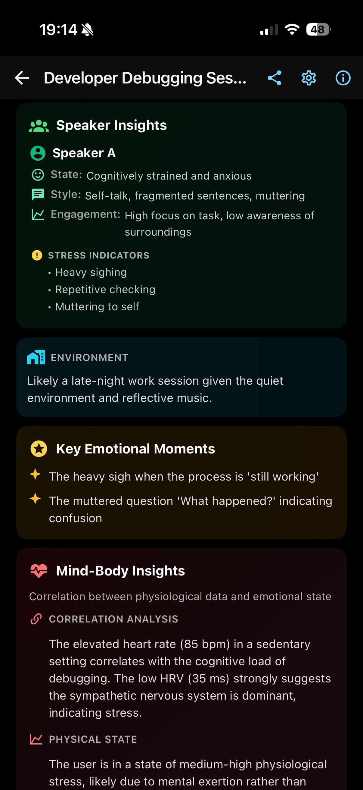 Emotional Map